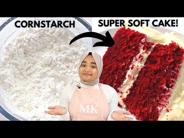 The CRAZY reason I use CORNSTARCH to get the softest cakes!