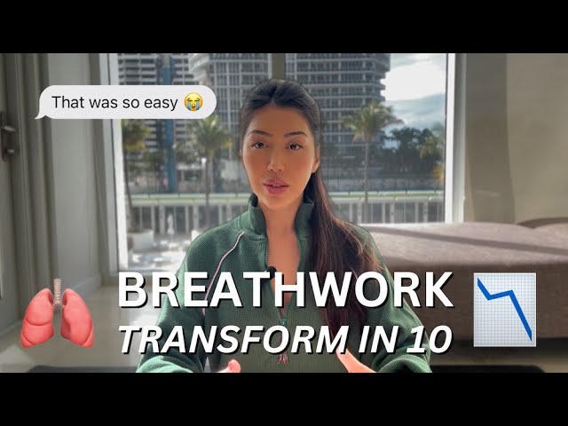 8-Min Diaphragmatic Breathing for Beginners | Release Tension & Stress Fast