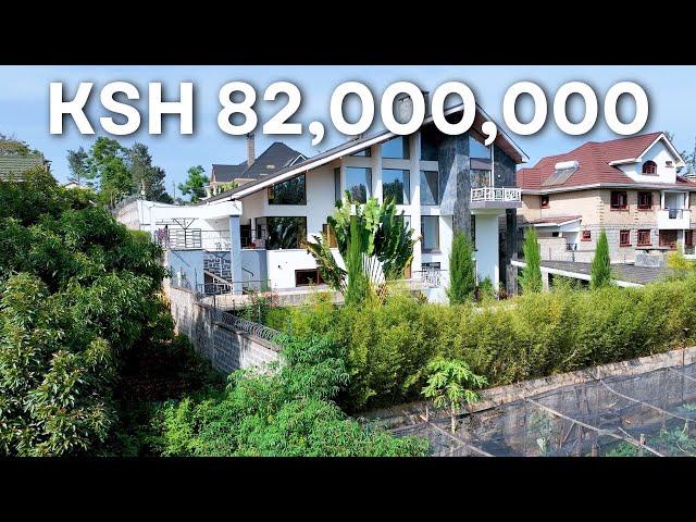 Inside Ksh.82,000,000 4Bedroom Mansion House Tour Along Kiambu Road #Kenya #property #villa #home