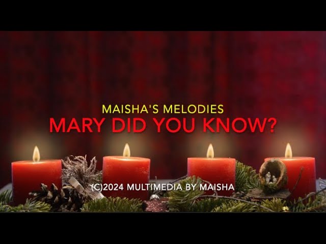 "Mary Did You Know?" Gospel Organ Piano Instrumental @MaishasMelodies Christmas Collection