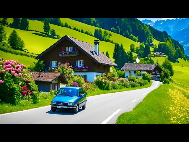 🇨🇭Driving In Switzerland Countryside _ Spectacular Mountain View📍Engelberg