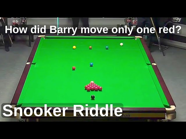 Snooker Riddle | 2019 UK Championship (Re-uploaded)