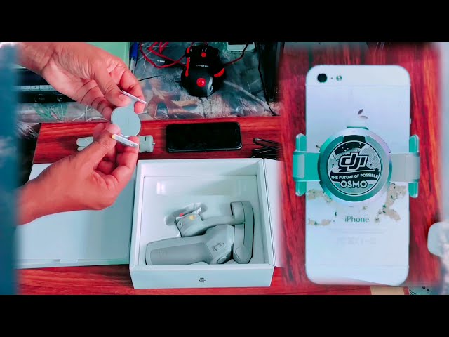 DJI OM4 Unboxing Experience And Review සිංහල Djimini3