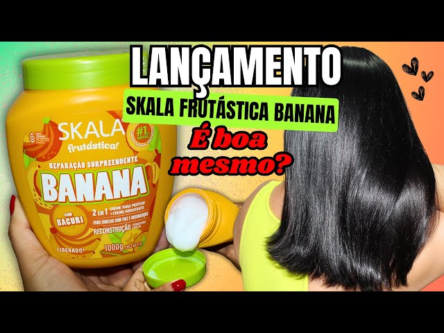 SKALA BANANA PRESTA? A VERDADE DA LINHA FRUTÁSTICA É BOM OU NÃO? [No/Low Poo]