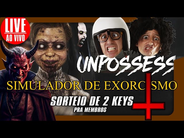 🕯️👻 GAMEPLAY DE SIMULADOR DE EXORCISMO - Unpossess: Exorcism Simulator #unpossess