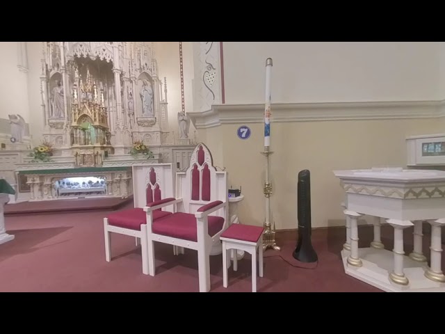 Holy Angels Catholic Church Tour - Doors Open West Bend WI - VR 3D 180 - Full Audio Tour