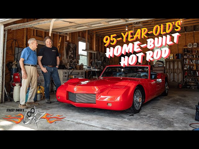 Diesel Drag Duster PLUS 95-year-old Hot Rodder & His Home-Built Car - Stacey David's Gearz S18 E12