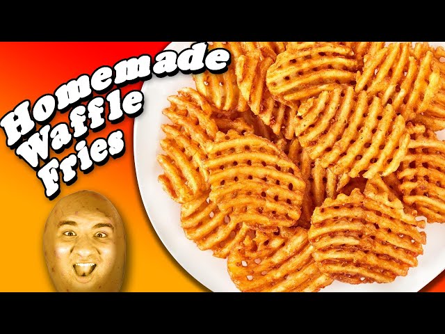 Homemade Waffle Fries Recipe