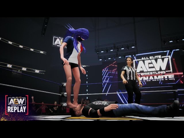 AEW: Fight Forever Barefoot Face Trample Face Stomp