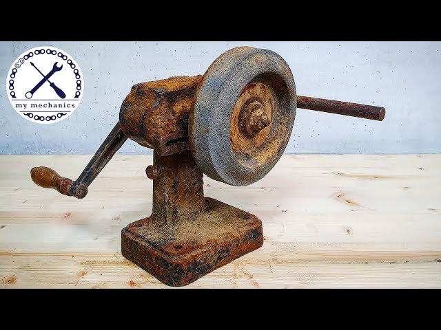 Antique Hand Cranked Grinder - Restoration