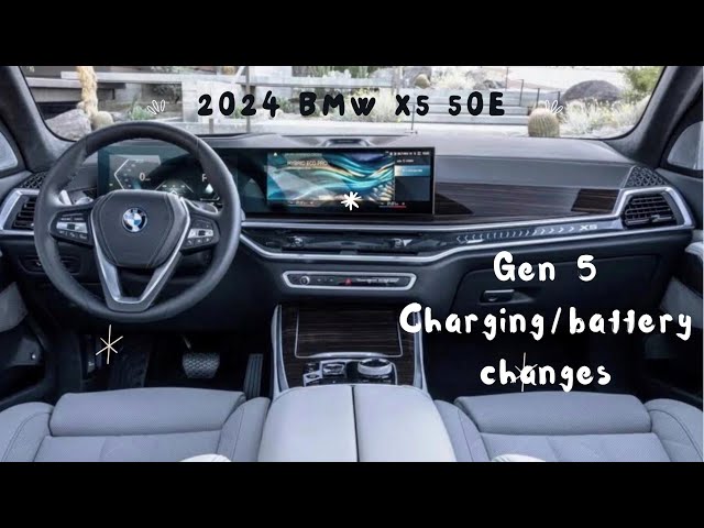 2024 BMW X5 50e Charging Changes…