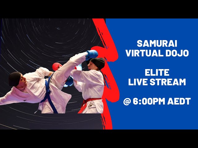 Elite Karate @ Home - Training session at 6:00pm AEDT