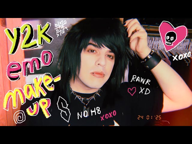 Y2k EMO MAKEUP (for brown eyes :P) #emo #y2k #y2knostalgia #alternative