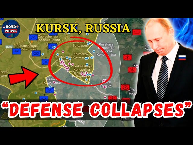 RUSSIAN DEFENSES COLLAPSE IN KURSK REGION | UKRAINE'S COUNTER OFFENSIVE ADVANCES | WAR NEWS UPDATES