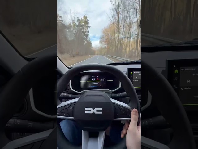 2025 Dacia Spring (65PS) #acceleration the *SLOWEST* new car?! #shorts #shortsfeed #shortvideo #car