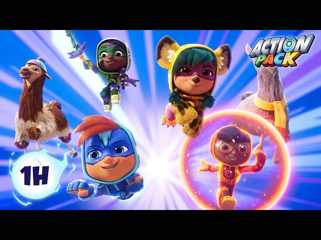 All That Llama Drama | Action Pack🦸‍♀️ | NEW EPISODES | Superhero Cartoons for Kids | Be Brave!