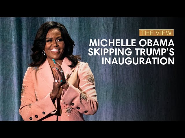 Michelle Obama Skipping Trump's Inauguration | The View