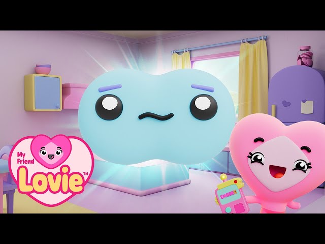 My Friend Lovie | Emo Explainer - Feeling Nervous 😰 | Kids Cartoons & Stories | Videos for Kids