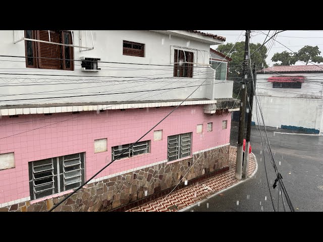 Maceió: Chuva raios trovões e a cidade alagada 05/02/2025