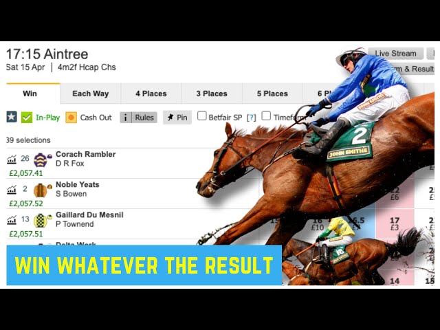 How to Bet and Win on Horse Racing, BEFORE the Race Has Even Started