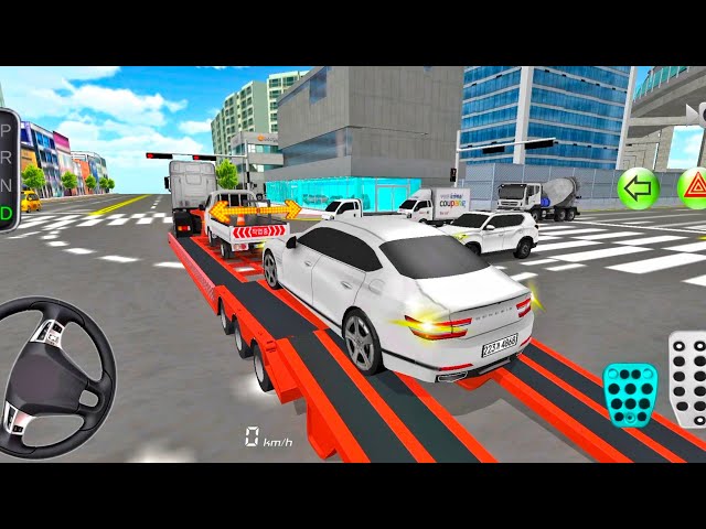 All New Car In Transport Truck - 3d Driving Class game play video || Car Game #gameplay #cargame