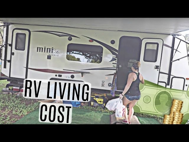 COST TO LIVE IN OUR RV TRAILER 💵