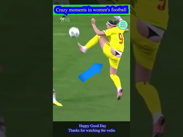 Rare Funny Moments of Women Football Players 🤣 #lehmann #funny #moments #women #shorts #rare