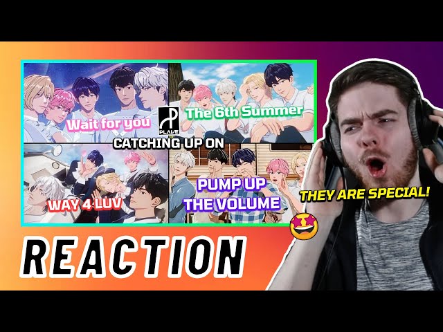 Catching Up On PLAVE (플레이브) Wait for you + The 6th Summer + WAY 4LUV + PUMP UP THE VOLUME | REACTION