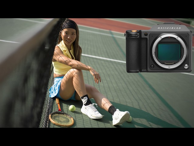 Hasselblad X2D Retro Tennis Photo Shoot