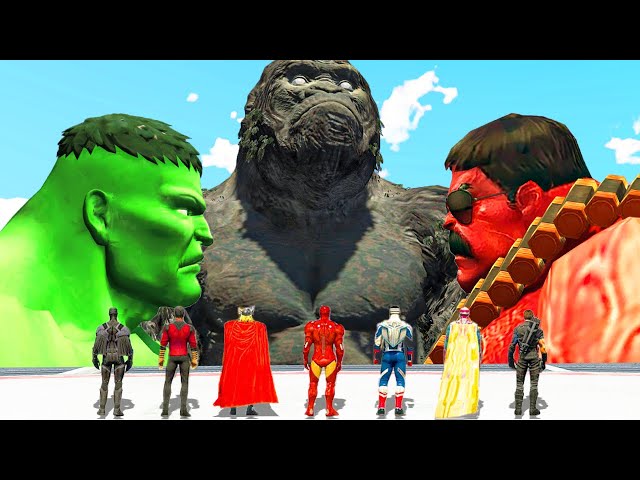 DARK AVENGERS? Hulk & Hulk Maestro ready to SMASH OUT King Kong and Dark Avengers - WHAT IF