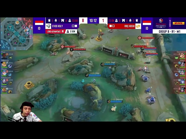 MATCH PENENTUAN RRQ VS EVOS GAME 3 !! ESL SNAPDRAGON