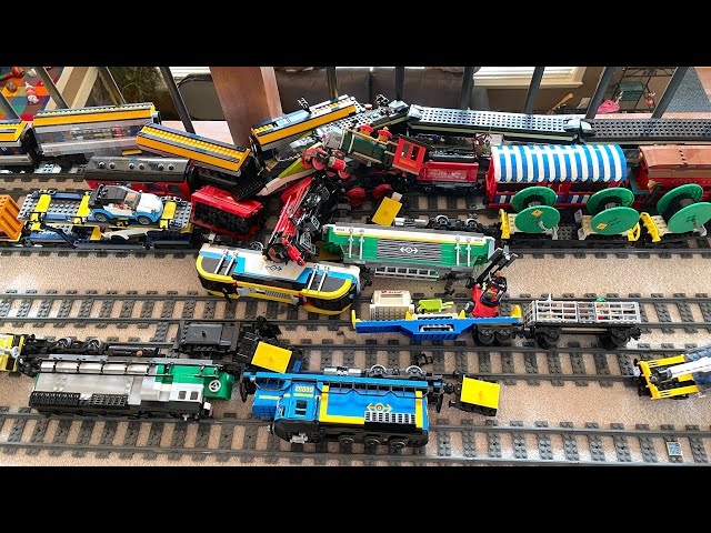 Lego Train Crash Compilation # 2