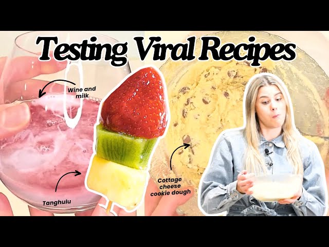 Testing Three VIRAL Recipes | Are they any good?