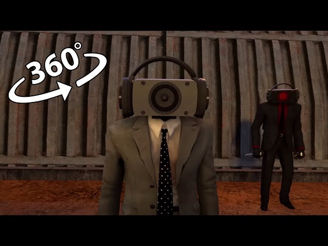 FIND SPEAKER MAN | Skibidi toilet 66 Finding Challenge 360º VR Video