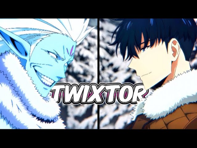 4K Anime Clips Sung Jin-woo vs Barca (Solo Leveling S2 Episode 2) Twixtor