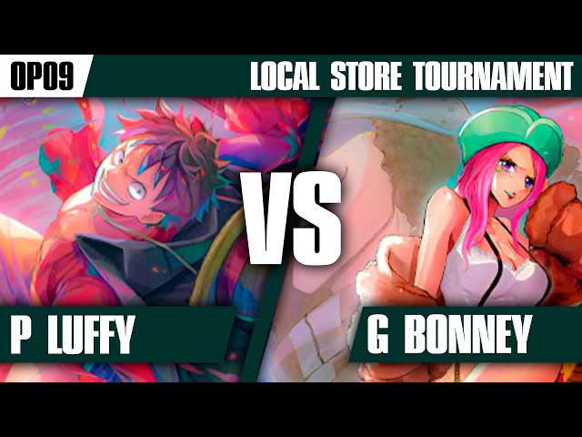 ♠️ POV P Luffy vs Bonney [OP09] Store Tournament 32 players ♠️ One Piece TCG