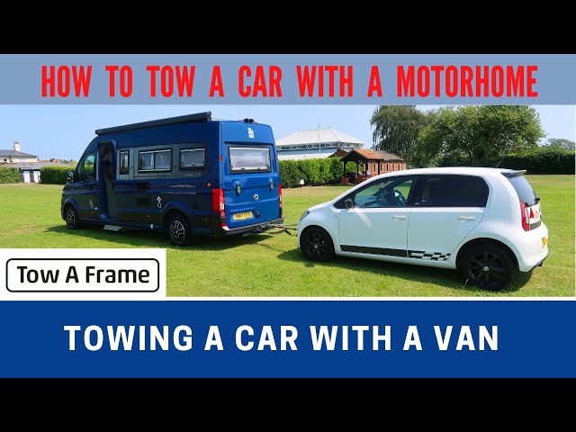 How to Tow a Car with a Van or Motorhome using an A-FRAME | Demo Re-Cap | Vlog 677