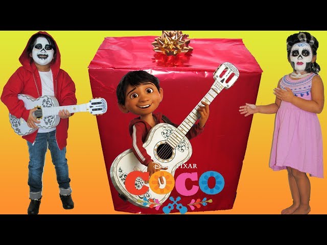 Disney Pixar Coco Makeup Makeover Halloween Costumes and Toys