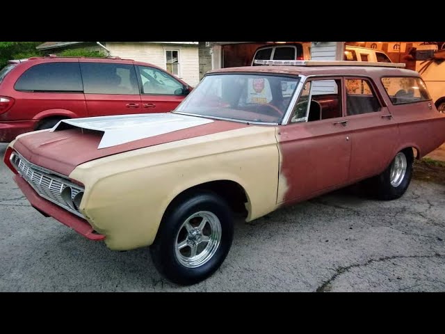 Mopar Nation putting the 1964 Plymouth savoy wagon back on the road.