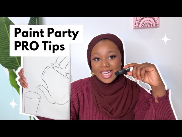 8 Tips for Teaching a Paint & Sip