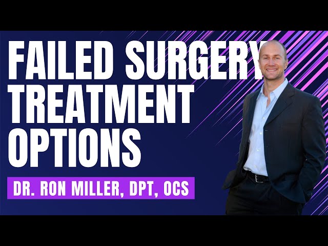 Failed Surgery Treatment Options | Orlando  | Pursuit Physical Therapy