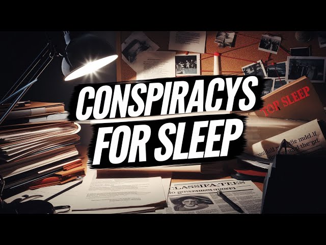 Adult Conspiracy Theories to Relax and Sleep |  Rain Sounds For Sleep | (7 HOURS)