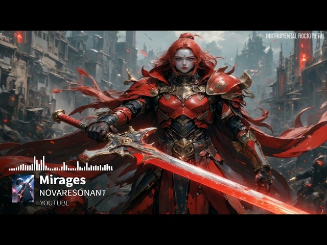 【Mirages】【2025 Instrumental Rock/Metal BGM】(ノ￣□￣)ノ ~┻━┻ 🎸