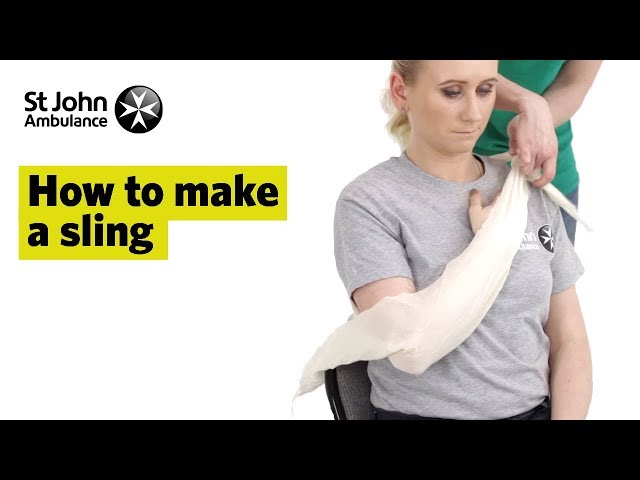 How to Make A Sling - First Aid Training - St John Ambulance