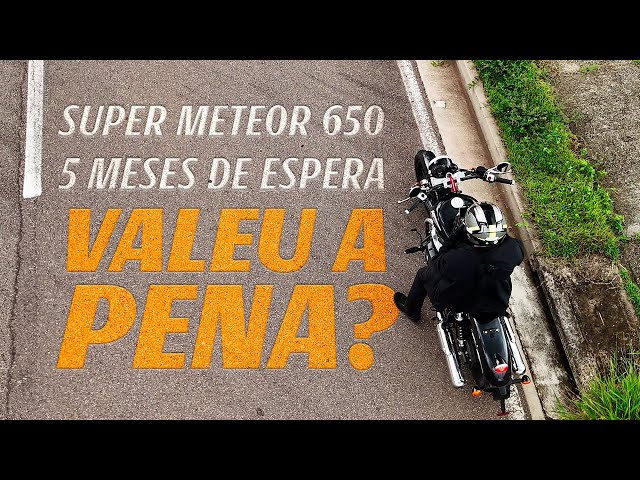 Fiquei 5 MESES Sem minha SUPER METEOR 650 - A moto do canal CHEGOU!!! #royalenfield #supermeteor650