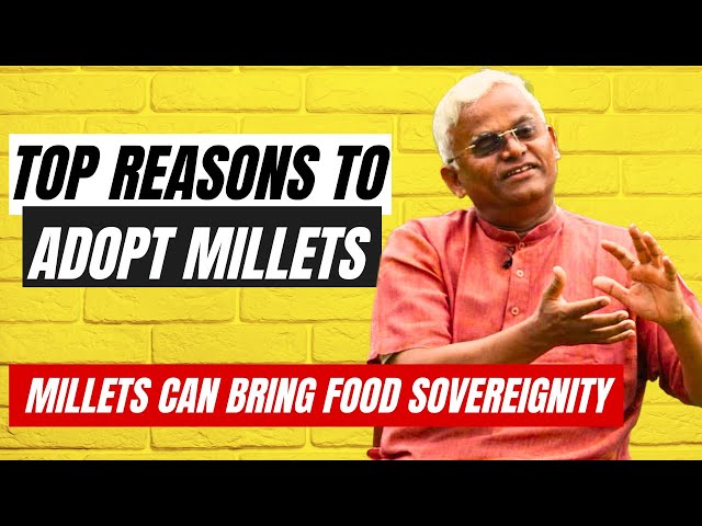 TOP REASONS TO ADOPT MILLETS? | Dr KHADAR VALLI