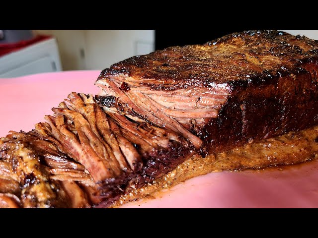 Oven Baked Brisket stuffed with garlic | How to prepare and bake a brisket