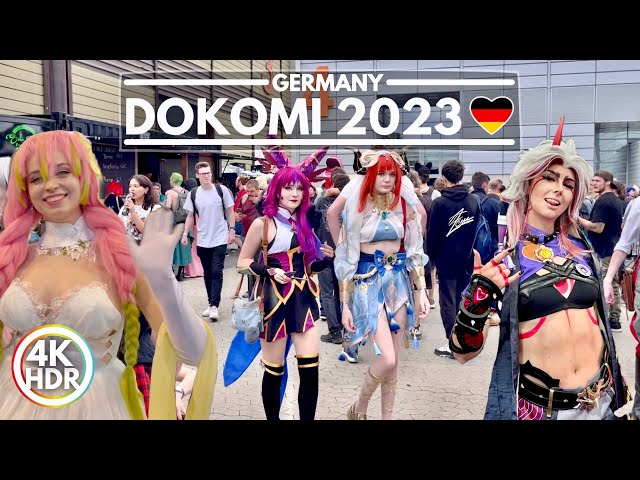 DoKomi 2023 in Düsseldorf, Germany’s Biggest Anime and Japan Event! 4K-HDR Walking Tour