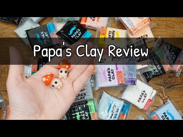 Trying Papa's Clay! ★ Polymer Clay First Impressions Review