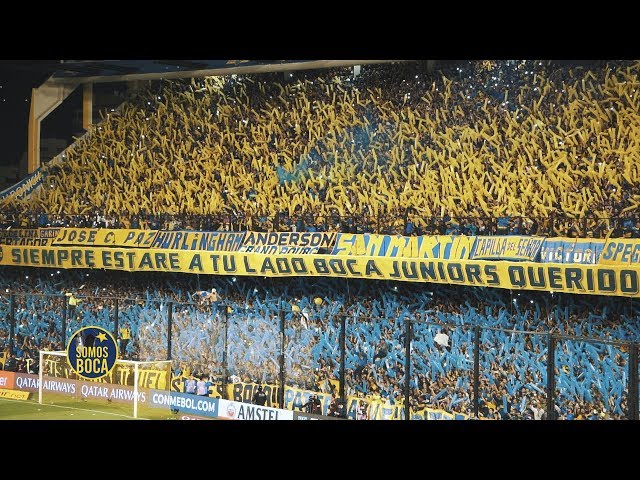 Recibimiento 360º  - Boca vs River - Libertadores 2019